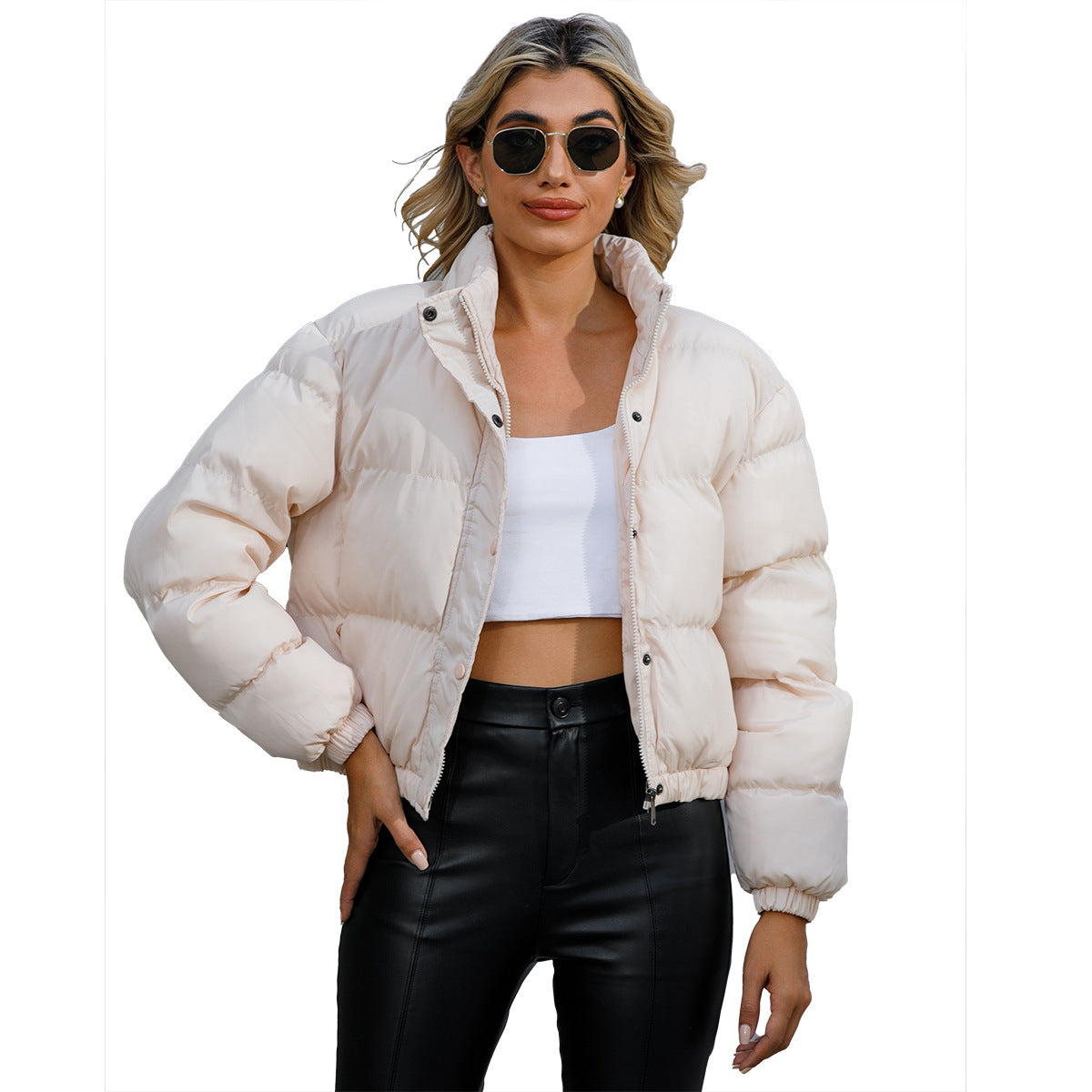 Long Sleeve High Collar Warm
